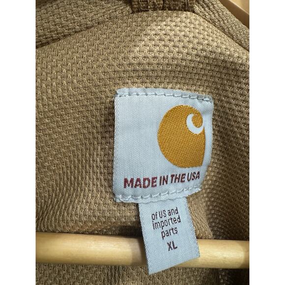 Carhartt Loose Fit Firm Duck Thermal Lined Active Jacket Size XL - Picture 3 of 10